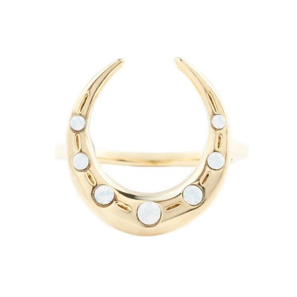 THE 2 BANDITS: Moonchild Ring in Opal - Picture 1 of 4